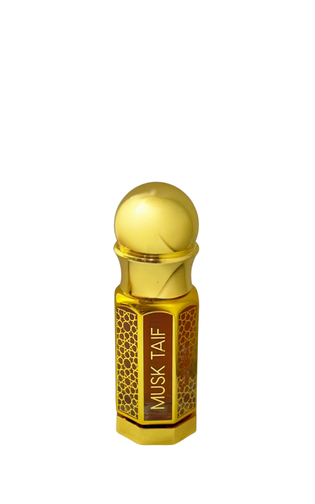 Flacon d’huile Musk Taif Oud de Taif Al Emarat, notes de oud, bois de santal et cèdre