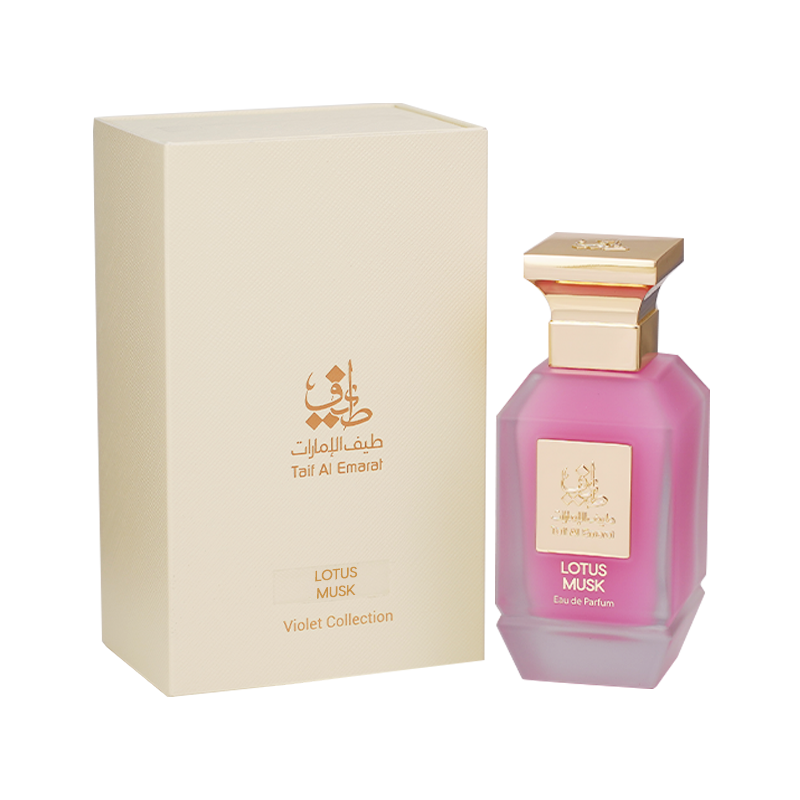 زجاجة عطر مسك روزماري من طيف الإمارات، نفحات مسك أبيض وروزماري